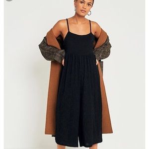 Urban Outfitters Astro Wide-Leg Jumpsuit In Black